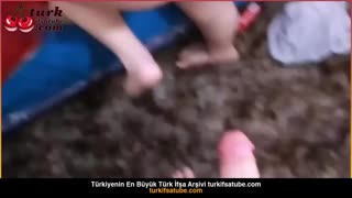 Türk olgusu tanga giymek için sikiyor